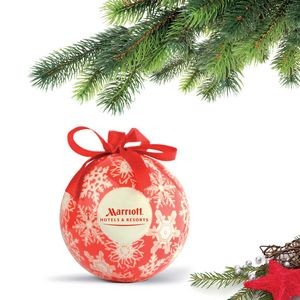 Shatterproof Ball Ornament (Red) with Gift Boxes