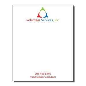4" x 5" Full-Color Notepads - 100 Sheets