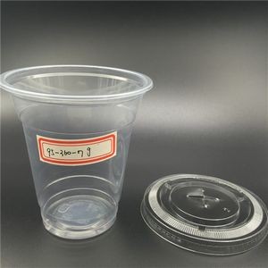 12 Oz Disposable Plastic Water Cup With Rolled Edge And 1-4 Colors Imprint Without Lid