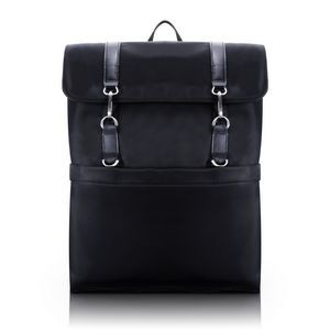 ELEMENT | 15" Black Nylon Flap-Over Laptop Backpack | McKleinUSA