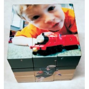 CLOSE OUT PRICING 6-Panel Full Color Custom Elastic Cube Puzzle 2.375"