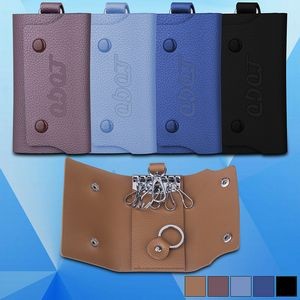 PU Leather Wallet Keychain