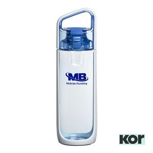 Kor® Delta Water Bottle - 25oz Clear Water