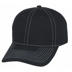 Low Crown Cotton Twill Washed Cap