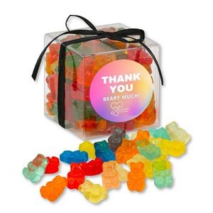 Stylish Acetate Cube w/Gummi Bears