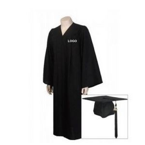 Unisex Adult Matte College & University Graduation Cap and Gown W/ 2022 Tassel