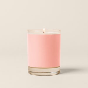 Double Old Fashioned Glass Candle - Direct Print