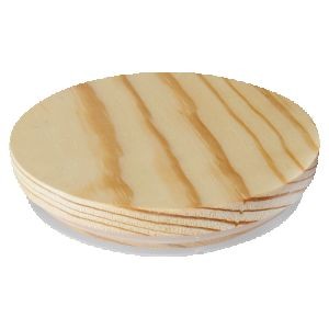 14 Oz. Glass Candle Wood Replacement Lid