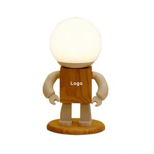 LED Table Lamp Robot Night Light Powered By USB