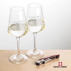 Swiss Force® Opener & 2 Cannes Wine - Red