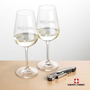 Swiss Force® Opener & 2 Laurent Wine - Silver