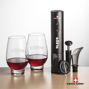 Swiss Force® Opener & 2 Glenarden Stemless Wine