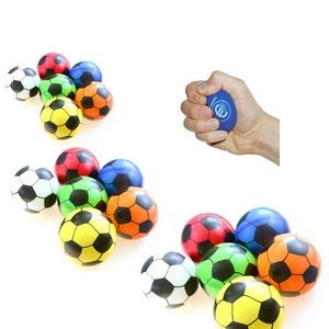 PU stress relief ball football squeeze toy ball 3.0''