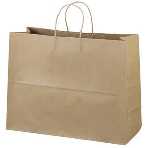Large Natural Kraft Shopping Bag