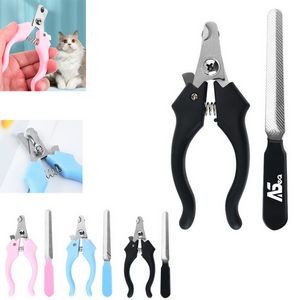 Pet Nail Scissors with Nail File