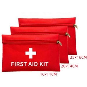 Compact and Comprehensive First Aid Kit in a Zipper Bag for Emergencies