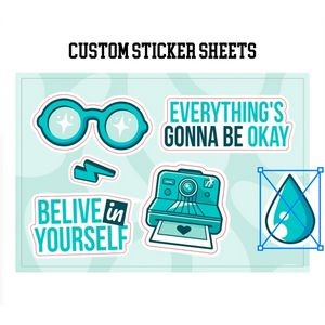 6"x4" Sticker Sheets with Matte Finish