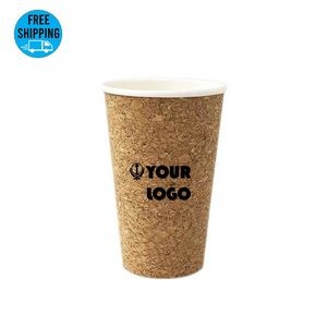 16oz cork disposable Paper Coffee Cup