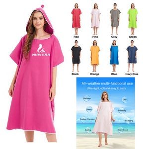 Surf Poncho Changing Robe Beach Towel