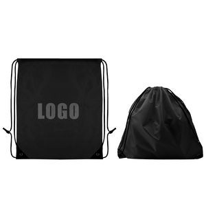210D Polyester Drawstring Sports Backpack