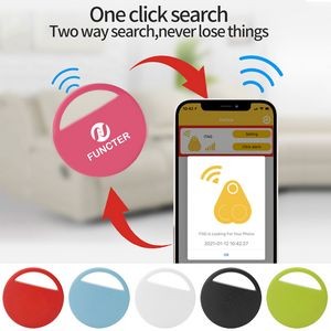 Semicircle Shaped Wireless Smart Tracker Anti-Lost Device Keychain Key Finder