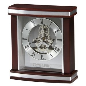Howard Miller Templeton Rosewood Clock w/Skeleton Movement