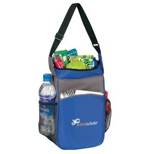 Two-Tone Picnic Insulated Cooler Lunch Bag