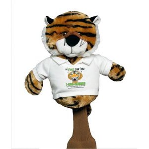 Cuddle Pals Head Cover "Tiger in the Woods" w/Golf Shirt