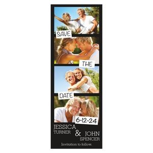 Save The Date Magnet | Rectangle | 2" x 6"
