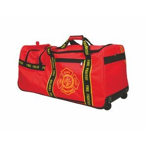 Large Firefighter Gear Bag w/Wheels