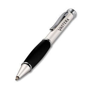 Twist Action Ballpoint Pen with Soft Touch Rubberized Grip