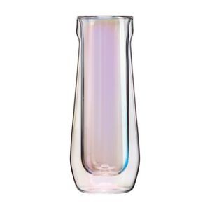 Corkcicle Prism Stemless Glass Flute - Set of 2