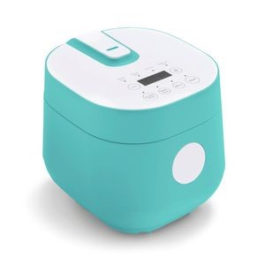 GreenLife Go Grains Healthy Ceramic Rice Cooker, Turquoise