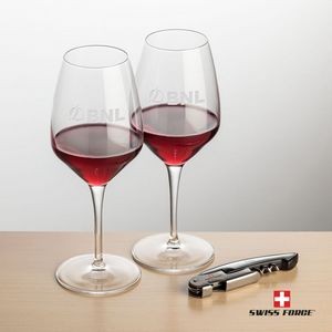 Swiss Force® Opener & 2 Brunswick Wine - Silver