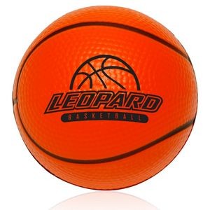 Basketball shaped Stress Reliever w/ Custom Logo Stress Balls
