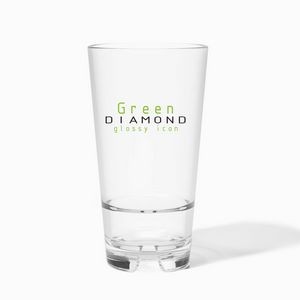 14oz Stacking Tall Glass 24 Pack - Printed