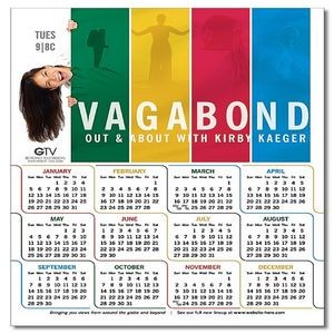 Custom Calendar Fridge Magnet