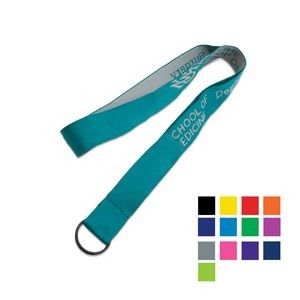 1" Dye Sublimated Lanyard w/ Lobster Claw