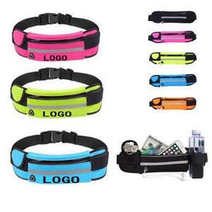 Running Waist Pack With Adjustable Elastic Strap