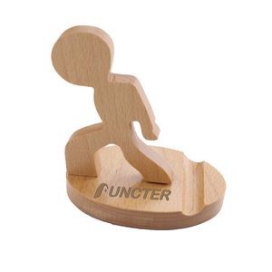 Wooden Mobile Stand Phone Holder