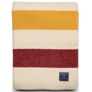 Faribault Mill Frontier Wool Bed Blanket - Natural, Queen
