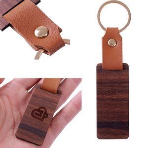 Wood Key Tag