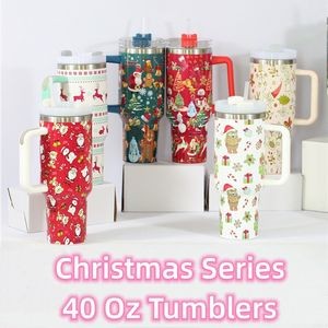 Christmas 40 oz Vacuum Insulated Stainless Steel Tumbler