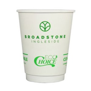 12 Oz. White Eco-Choice Double Wall Cup