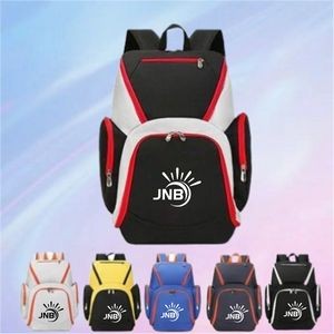 Ball-Compartment Basketball Backpack