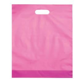 Frosty Color Lucent Die Cut Merchandise Bag (15" x 18" x 4")