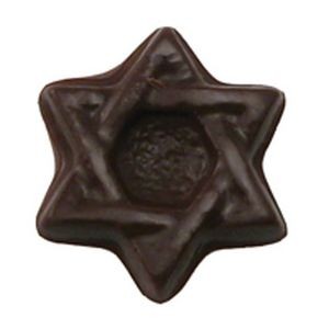 Mini Chocolate Star Of David