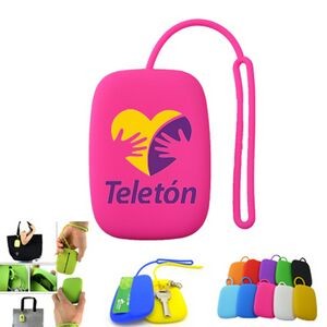 Fashion Silicone Key Bag -Magenta Pink
