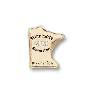 Minnesota Printed Stock Lapel Pin