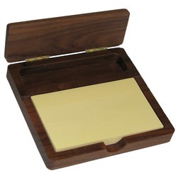 Wood Note Tray w/Lid